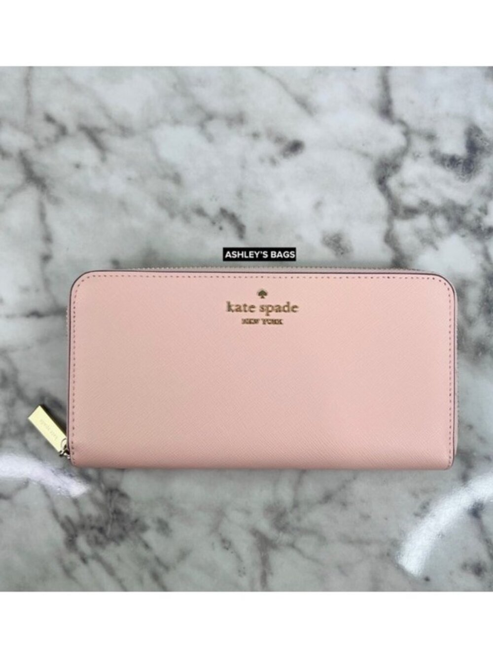 Kate Spade Madison Large Continental Wallet In Conch Pink
